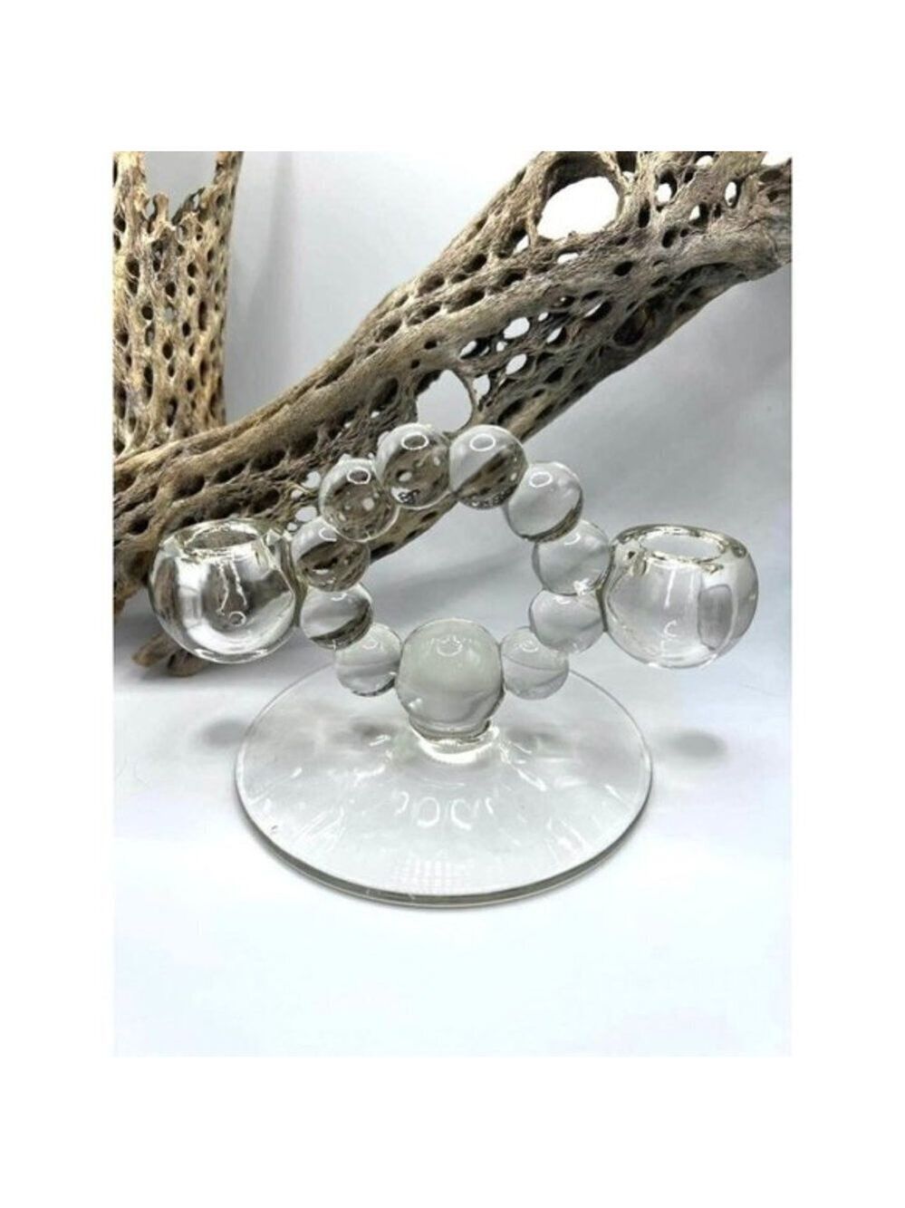 Vintage Imperial Glass Candlewick Candlestick